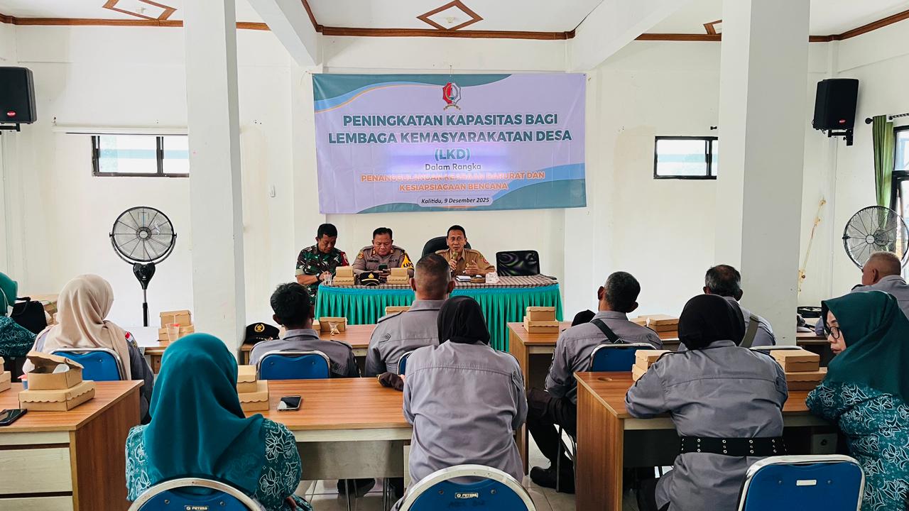 Sosialisasi Lembaga Kemasyarakatan dan penanggulangan bencana tahun 2025
