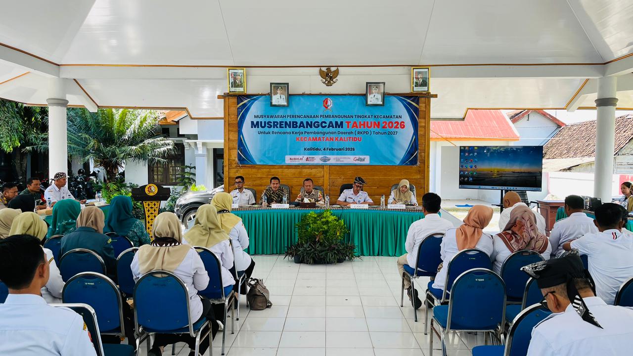 Musrenbang Kecamatan Kalitidu Tahun 2026 Wujudkan Prioritas Pembangunan Sesuai Aspirasi Masyarakat