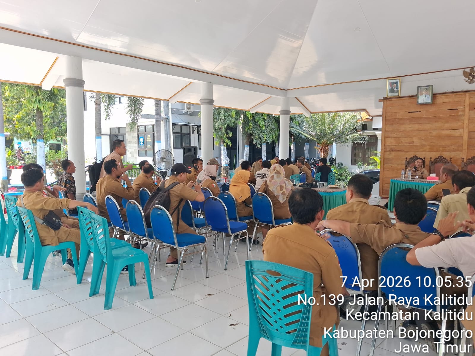 Penyampaian Hasil Monev BKKD TA 2026 oleh Inspektorat.