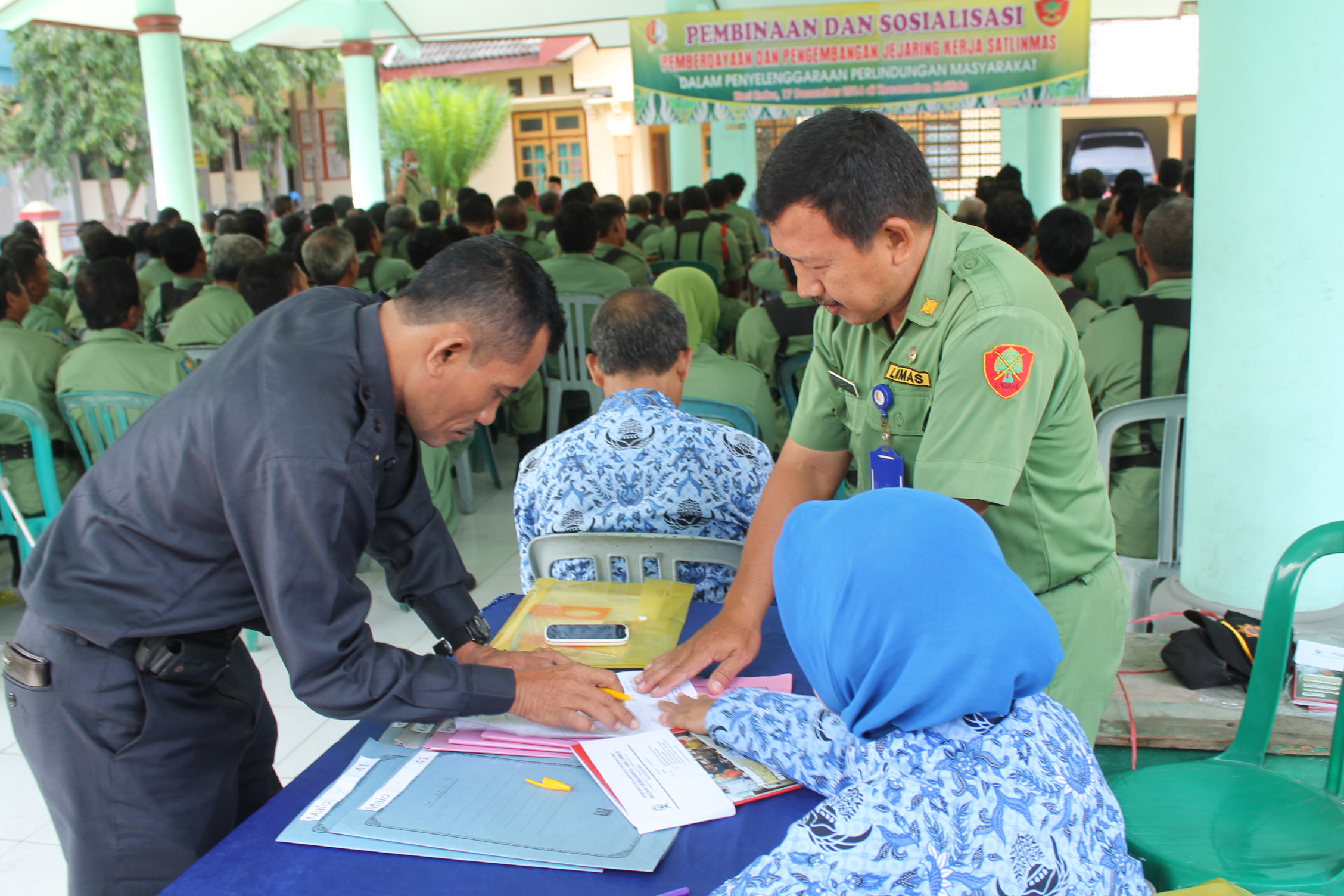 PEMBINAAN DAN SOSIALISASI JEJARING KERJA SATLINMAS