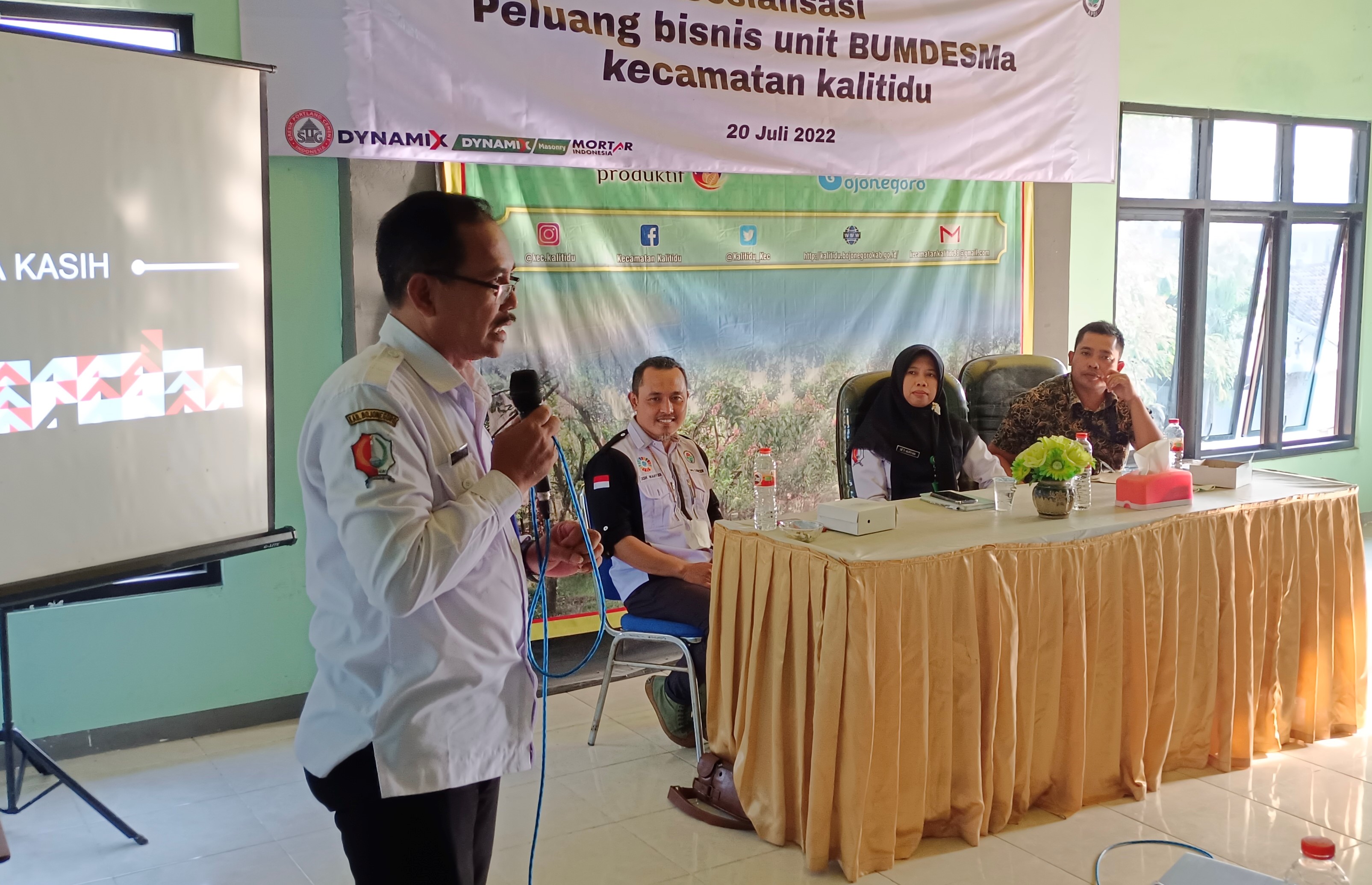 Sosialisasi Peluang Bisnis BUMDESMA Kec. Kalitidu