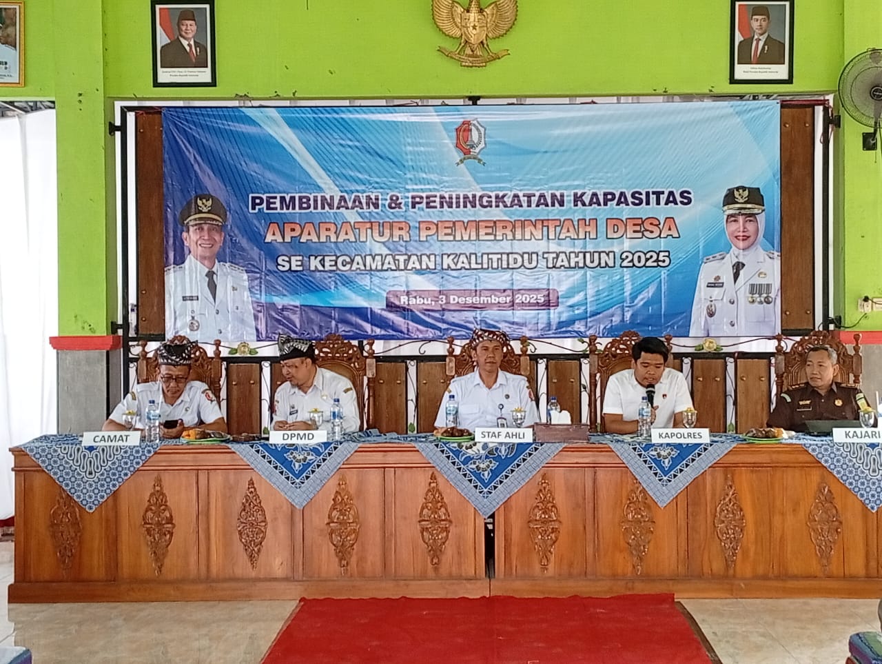 Pembinaan Kapasitas Aparatur Desa Tahun 2025